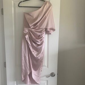 DO+BE One-Shoulder Pink Dress